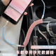 迪加倫蘋(píng)果14手機車(chē)載充電器數據線(xiàn)彈簧汽車(chē)用carplay寶馬奔馳 USB+蘋(píng)果