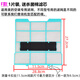 美的適用空調過濾網室內機通用1匹1.5P掛機IA防塵隔塵GC濾網KFR26-DY F款28.8*27.2cm(1片裝+濾芯棉)