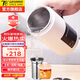 日本山水便攜式電煮鍋小型電燉鍋1-2人湯鍋便攜煮鍋旅行電動(dòng)電熱飯盒多功能泡面杯 41標準版（濾網(wǎng)+燉盅）0.6L