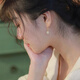 S999足銀耳墜和田碧玉耳鉤養(yǎng)耳睡覺免摘女士高級(jí)感白玉閨蜜銀飾品 S999足銀和田白玉