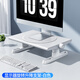 派凡 旋鈕升降顯示器支架臺(tái)式電腦增高架可調(diào)節(jié)辦公屏幕抬高墊高底座桌面筆記本托架子鍵盤(pán)置物架帶hub 白-旋轉(zhuǎn)款【360度旋轉(zhuǎn)底座/單手旋鈕升降】