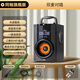 索愛話筒音響一體家庭ktv麥克風(fēng)帶藍(lán)牙音箱家用k歌唱歌連電視套裝 Q22炫酷黑雙麥KTV音效+木質(zhì)箱體 藍(lán)牙有線全面兼容手機(jī)電視