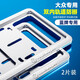 萊琥 車牌邊框保護(hù)框鋁合金藍(lán)牌照架汽車牌架框車牌架牌照框套架框 大眾專屬車標(biāo)(銀色)發(fā)前后兩片 雙內(nèi)軌道防掰【插入式】