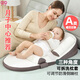 9i9嬰兒防吐奶斜坡墊新生兒斜坡枕頭喂奶寶寶哺乳枕A250咖