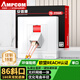 安普康（AMPCOM）單口86型光纖適配器面板 SC FC單工LC雙工電信級單多模光纖跳線光纜尾纖耦合器法蘭插座 AM86L01