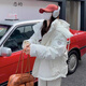 戀的羽絨棉服女2025新款外套冬季學(xué)生高中初中女生衣服棉衣羽棉襖絨服 韓版加厚米白色 均碼（可備注碼數）