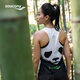 Saucony索康尼熊貓背心吸濕排汗男女運(yùn)動背心輕薄成都城市款跑步背心 白色(女款) M