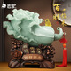 匠驢招財(cái)白菜擺件家居辦公室客廳酒柜裝飾收銀臺擺設(shè)喬遷新居開業(yè)禮物 小號 百財(cái)招來 長35寬16高32厘米
