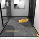 初尚大尺寸硅藻泥入戶(hù)門(mén)地墊可裁剪進(jìn)戶(hù)門(mén)腳墊進(jìn)門(mén)除塵墊防滑吸水腳墊 黃金圓(可水洗硅藻泥) 140cm*180cm (加固防滑)