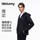 OhSunny防曬衣男連帽騎行夾克外套 SMC5M166T 暗夜黑 2XL 