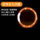 寵星記 狗狗發(fā)光項圈 寵物狗LED燈項圈 USB充電 夜間發(fā)光遛狗項圈 金毛 橙色 頸圍25-70cm（可裁剪）