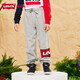 李維斯（Levi's）童裝兒童長(zhǎng)褲男女童秋季毛圈運(yùn)動(dòng)長(zhǎng)褲衛(wèi)褲舒適休閑褲 花紗灰