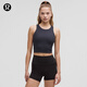 lululemon丨Wunder Train 女士工字運(yùn)動(dòng)背心速干芯吸 LW1EM7S 夜幕黑 XS /4