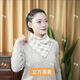 名矜2024圍脖女秋冬季保暖護頸椎韓版百搭防寒圍巾脖套三角巾外搭薄款 針織款脖套 立方燕麥