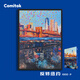 Comitok反轉紐約拼圖1000片成人藍卡紙質(zhì)星空膜藝術(shù)潮玩減壓玩具 反轉紐約(50X70cm)