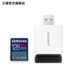 三星（SAMSUNG）PRO Ultimate SD存儲卡 USB適配器版 讀卡器套裝 相機內(nèi)存卡128GB