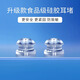Lnieer防掉硅膠耳堵神器高級(jí)通用萬能耳環(huán)耳釘帽后耳塞扣子透明超緊配件 漢堡型10對(duì)裝【緊實(shí)耐用不發(fā)黃】