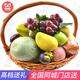 曼恒高檔新鮮水果籃送禮同城配送當天到全國速遞喬遷探望病人全國配送 B款送禮水果籃 同城配送