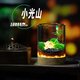 丘辰生命之樹(shù)苔蘚微景觀(guān)生態(tài)瓶diy辦公桌面綠植擺件造景花卉盆栽禮物 小光山（小夜燈底座） 微景觀(guān)