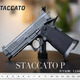 原廠高配洛城番茄法警2011 STACCATO P 4.4 空倉掛機(jī)強(qiáng)勁玩具模型