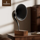gramovox 格萊美藍牙音箱留聲機復古大喇叭號角揚聲器胡桃木底座大音量家用手機無(wú)線(xiàn)歐式藍牙音響 Gramophone經(jīng)典版