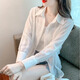 施格燕防曬女夏季薄款白色襯衫時(shí)尚外搭開(kāi)衫中長(zhǎng)款外套空調(diào)衫上衣 白色 M（95-105斤）