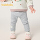 巴拉巴拉童裝寶寶褲子嬰兒長(cháng)褲兒童打底褲加絨加厚冬季萌男童女童