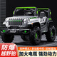奇動(dòng)兒童電動(dòng)車1-3歲男女寶寶遙控汽車四輪玩具車可坐人孩子越野車 頂配灰：四驅(qū)+遙控+12v超大電瓶