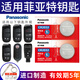 松下（Panasonic）原裝CR2032汽車鑰匙遙控器電池適用于菲亞特500 派力奧Palio 致悅 博悅 菲翔 菲躍 CR2032【2粒裝】