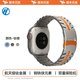 宏力特適用蘋果手表鈦金屬表帶s10/ultra2 apple watch鋼鐵俠腕帶 iWatch s10/9/8/7/6/5/4/3se表帶 鈦橙色【純鈦表帶】 44/45/46/49mm