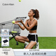 Calvin Klein內衣【七夕禮物摩登引力帶】女ck家居外穿睡褲辣妹運動短褲QS5982 001-太空黑 S