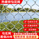 界圖鍍鋅鐵絲網(wǎng)圍欄網(wǎng)養(yǎng)殖鋼絲網(wǎng)格圈養(yǎng)牛羊豬狗勾花網(wǎng)果園養(yǎng)雞護欄網(wǎng) 1.5米高10厘米孔4.0粗10米長