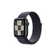 Apple Watch SE 2024款智能手表40毫米午夜色鋁金屬表殼濃墨色回環(huán)式表帶【GPS款】聯(lián)通補貼