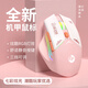 鯨出沒(méi)機甲鼠標無(wú)線(xiàn)藍牙電競游戲雙模辦公機械便攜式可充電靜音筆記本臺式電腦通用滑鼠 櫻花粉【無(wú)線(xiàn)2.4G】靜音按鍵/炫酷燈效