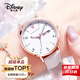 迪士尼（Disney）女士手表女款初中生高中學生考試專用2025新款靜音機械生日禮物 白色+備用表帶【店長推薦】