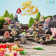 KKV【現(xiàn)貨】新品哪吒之魔童鬧海排排坐系列盲袋迷你萌粒敖丙玩具公仔 3顆/袋 隨機(jī)1袋（拍10袋發(fā)整盒） 拆封后不支持無(wú)理由退貨退款