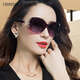 卡里思CHANEELR & KARITH太陽(yáng)鏡女新款防紫外線(xiàn)眼鏡時(shí)尚墨鏡防曬偏光鏡 酒紅框漸變紅