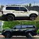 豐普拉2025新款普拉多LC250車貼拉花霸道改裝飾貼花車身彩條汽車貼紙 款式1 【國產(chǎn)材質(zhì)】
