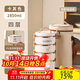 PAKCHOICE保溫飯盒24小時(shí)超長(cháng)保溫上班族可微波多層大容量316不銹鋼飯盒