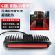 皓寧躍（HAONINYUE）叉車警示倒車安全藍(lán)光燈區(qū)域一字直線紅色范圍示寬邊界燈12~80V 區(qū)域燈（紅）新3代款-R03一個(gè)