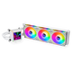 LIANLI聯(lián)力極圈II360白幻鏡LCD 一體式360水冷散熱器（2.88吋LCD屏幕 預裝風(fēng)扇 45度旋轉接頭）