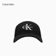 Calvin Klein Jeans25春夏新款男女同款經(jīng)典ck刺繡徽標(biāo)純棉棒球帽禮物4G5004G