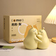貝漢美（BHM）抱抱梨情侶擺件一對實(shí)用走心永不分離生日禮物女生高級感小眾 永不分梨（嫩黃）禮盒裝