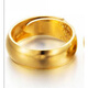 沙金戒指男女款久不掉色越南24k金黃999色情侶求婚戒指 大號
