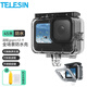 TELESIN適配GoPro12 13防水殼gopro11 10 9運(yùn)動相機(jī)保護(hù)殼潛水殼 45米防水 hero13-9全場景保護(hù)殼