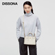 DISSONA【七夕送禮】迪桑娜包包2021夏季款時尚女包單肩包手提包牛皮高 米白色 小號