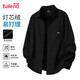 班尼路（Baleno）燈芯絨襯衫男秋季通勤百搭潮流高級感翻領(lǐng)開(kāi)衫休閑寬松長(cháng)袖外套