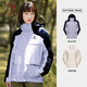 駱駝（CAMEL）[風(fēng)暴]三合一沖鋒衣三防登山服1070黑夜藍(lán)/薇紫色,女抓絨內(nèi)膽S