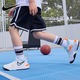 耐克（NIKE）大童籃球鞋透氣輕便魔術貼外場實戰(zhàn)運動鞋青少年學生比賽訓練球鞋 HF5735-181 36 【建議腳長23厘米】