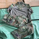 高品質(zhì)新款夏季蛙套裝長(cháng)袖偽裝迷彩蛙服休閑服透氣戶(hù)外套式蛙服 綠呱【衣＋褲】 均碼 175/92-96
